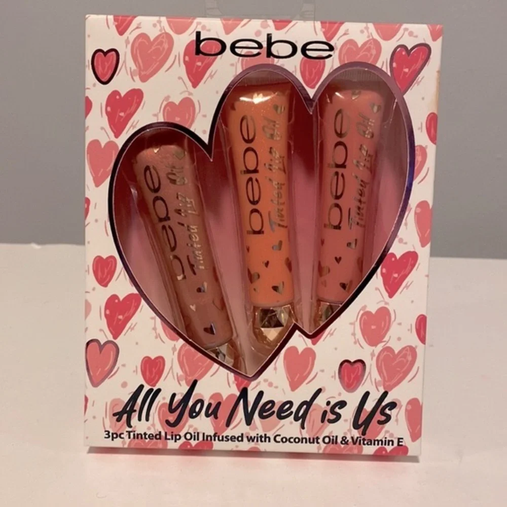 bebe 3pc Tinted Lip Oil Set